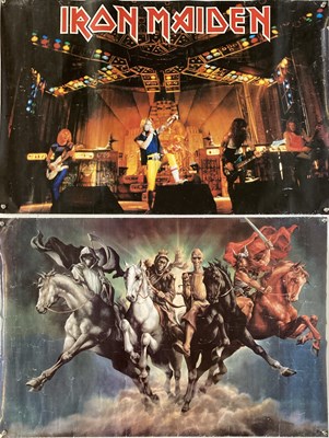 Lot 341 - IRON MAIDEN POSTERS.