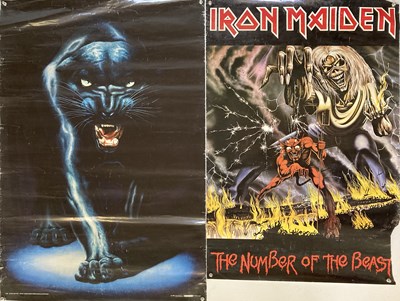 Lot 341 - IRON MAIDEN POSTERS.