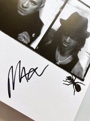 Lot 108 - THE PRODIGY - INVADERS MUST DIE SIGNED BOOK.