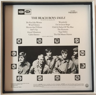 Lot 921 - THE BEACH BOYS - SMILE SESSIONS LP/7"/CD BOX SET (2011 RELEASE - CAPITOL 509990 27658 22)