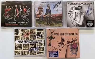 Lot 194 - MANIC STREET PREACHERS SIGNED CDS.