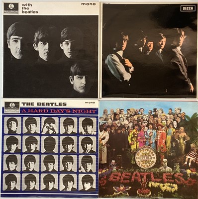 Lot 925 - THE BEATLES/ROLLING STONES LPs - 60s UK ORIGINALS