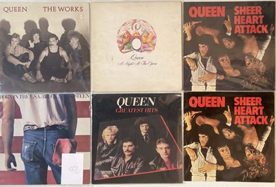 Lot 616 - QUEEN/BRUCE SPRINGSTEEN- LPs