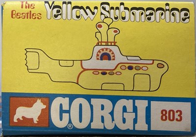 Lot 352 - BEATLES YELLOW SUBMARINE CORGI TOY IN BOX.