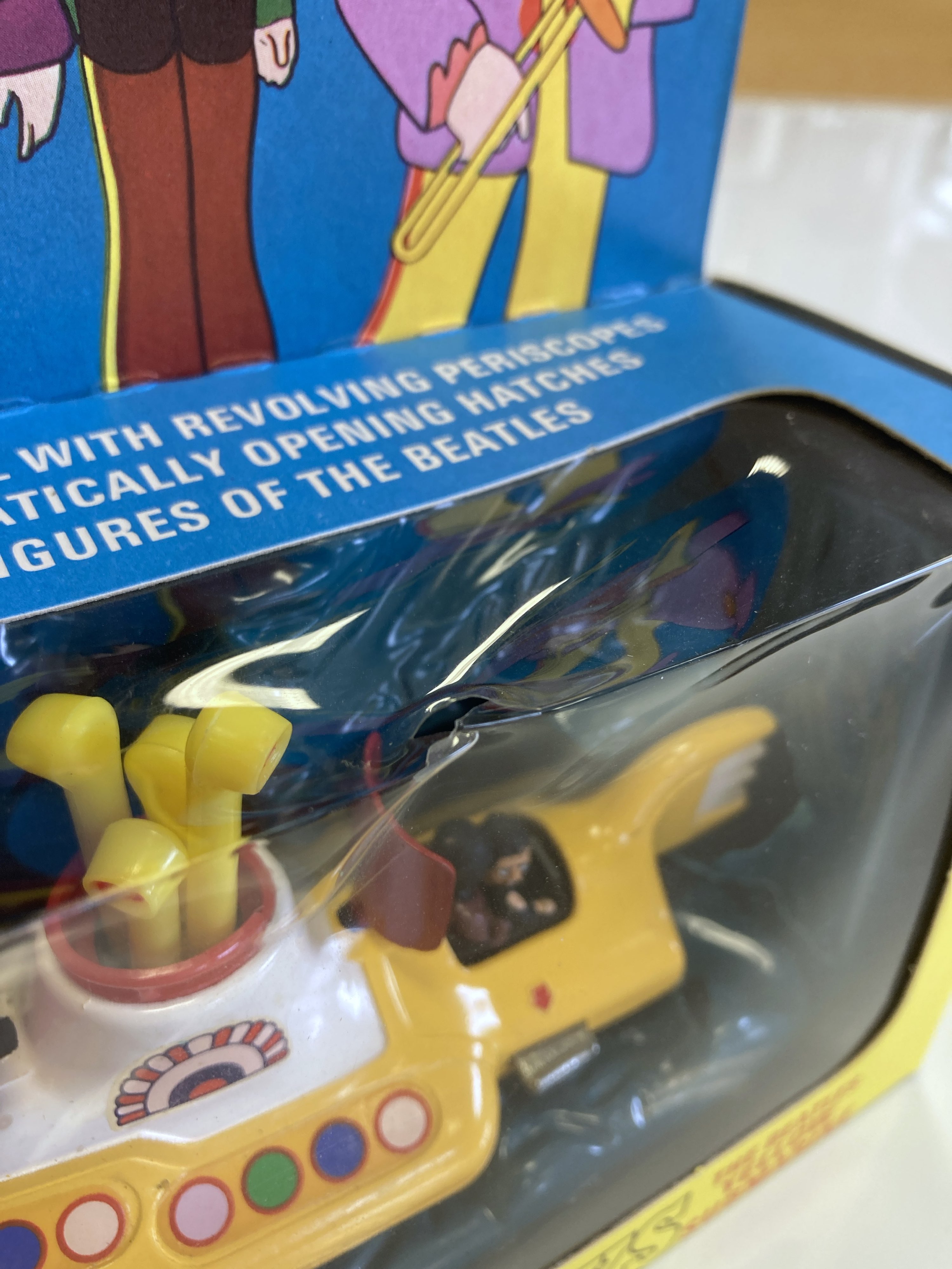 Lot 352 - BEATLES YELLOW SUBMARINE CORGI TOY IN BOX.