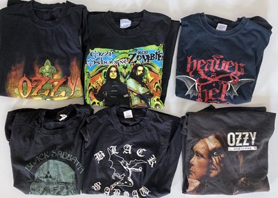 Lot 264 - BLACK SABBATH  / OZZY OSBOURNE T-SHIRTS.