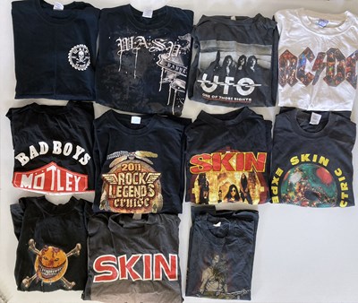 Lot 265 - ROCK AND HEAVY METAL T-SHIRTS.