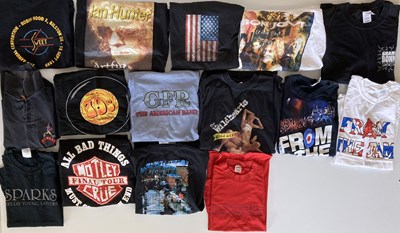 Lot 266 - ROCK AND POP CLOTHING - T-SHIRTS ETC.