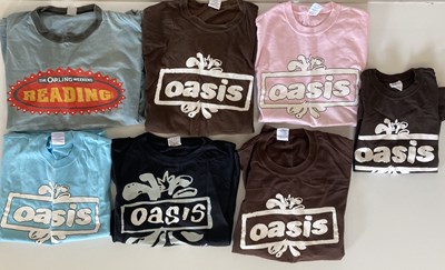 Lot 267 - OASIS T-SHIRTS.