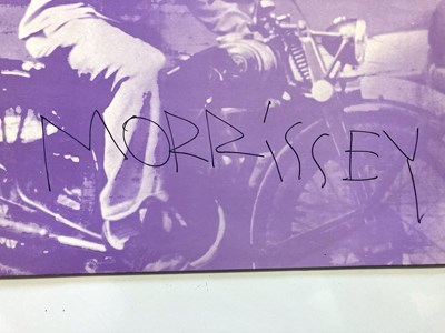 Lot 486 - THE SMITHS - MORRISSEY SIGNED BIGMOUTH 12".