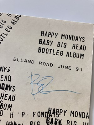 Lot 213 - HAPPY MONDAYS SIGNED LP.