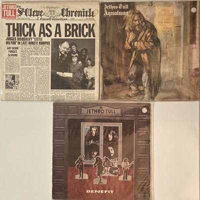 Lot 782 - JETHRO TULL UK LPS - A smashing selection of 3 UK pressed LPs by Jethro Tull