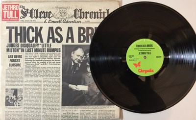 Lot 782 - JETHRO TULL UK LPS - A smashing selection of 3 UK pressed LPs by Jethro Tull