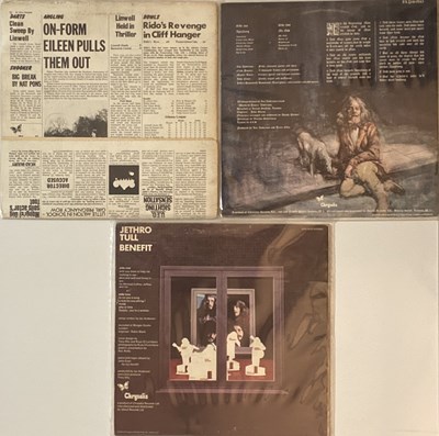Lot 782 - JETHRO TULL UK LPS - A smashing selection of 3 UK pressed LPs by Jethro Tull