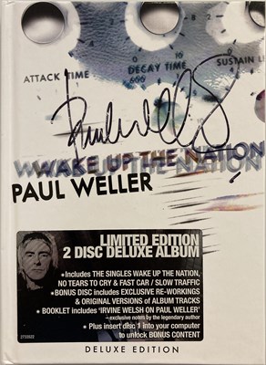 Lot 499 - PAUL WELLER SIGNED CD SET.