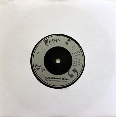 Lot 209 - THE CURE SIGNED KILLING AN ARAB  7" - FICS1.