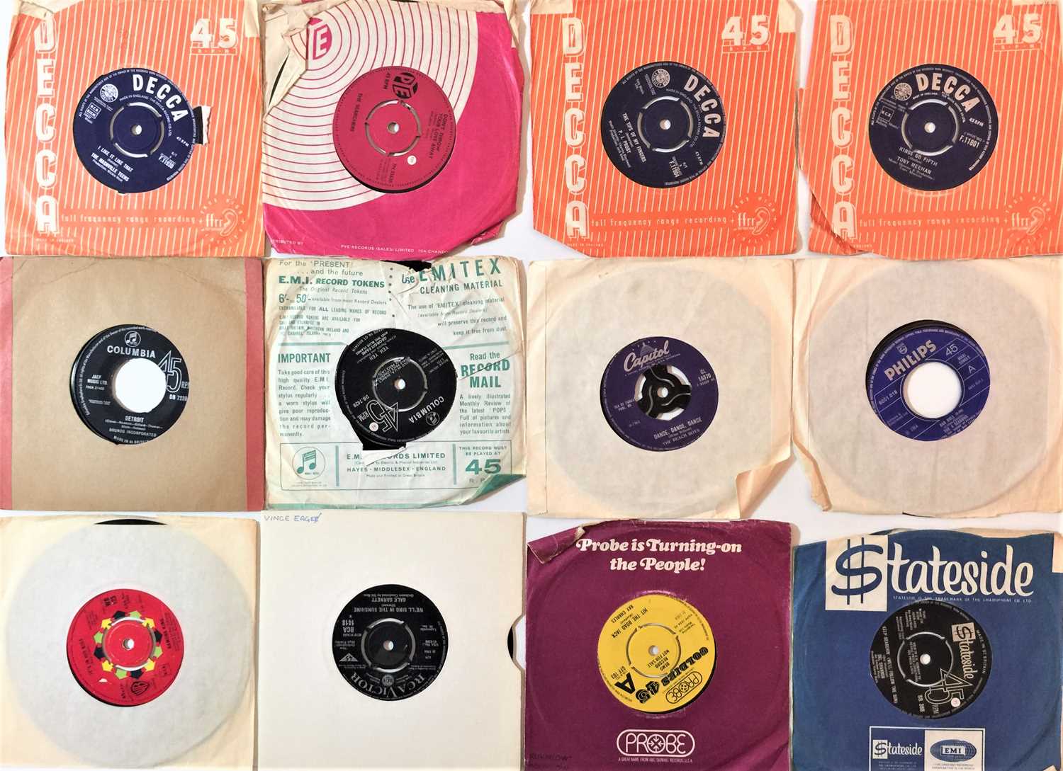 Lot 956 - 50s/ 60s - ROCK/ POP - 7" COLLECTION