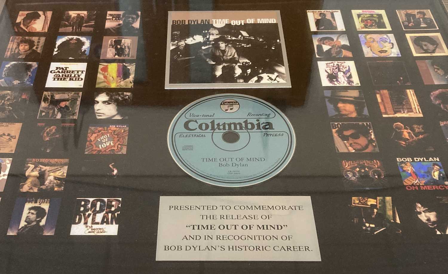 Lot 22 BOB DYLAN MEMORABILIA INC PROOF SLEEVE
