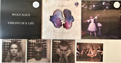 Lot 940 - WOLF ALICE - LPs/12"/7" COLLECTION (MINT AND SEALED)