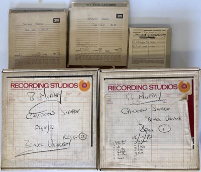 Lot 391 - CHICKEN SHACK MASTER TAPES AND RECORDINGS.