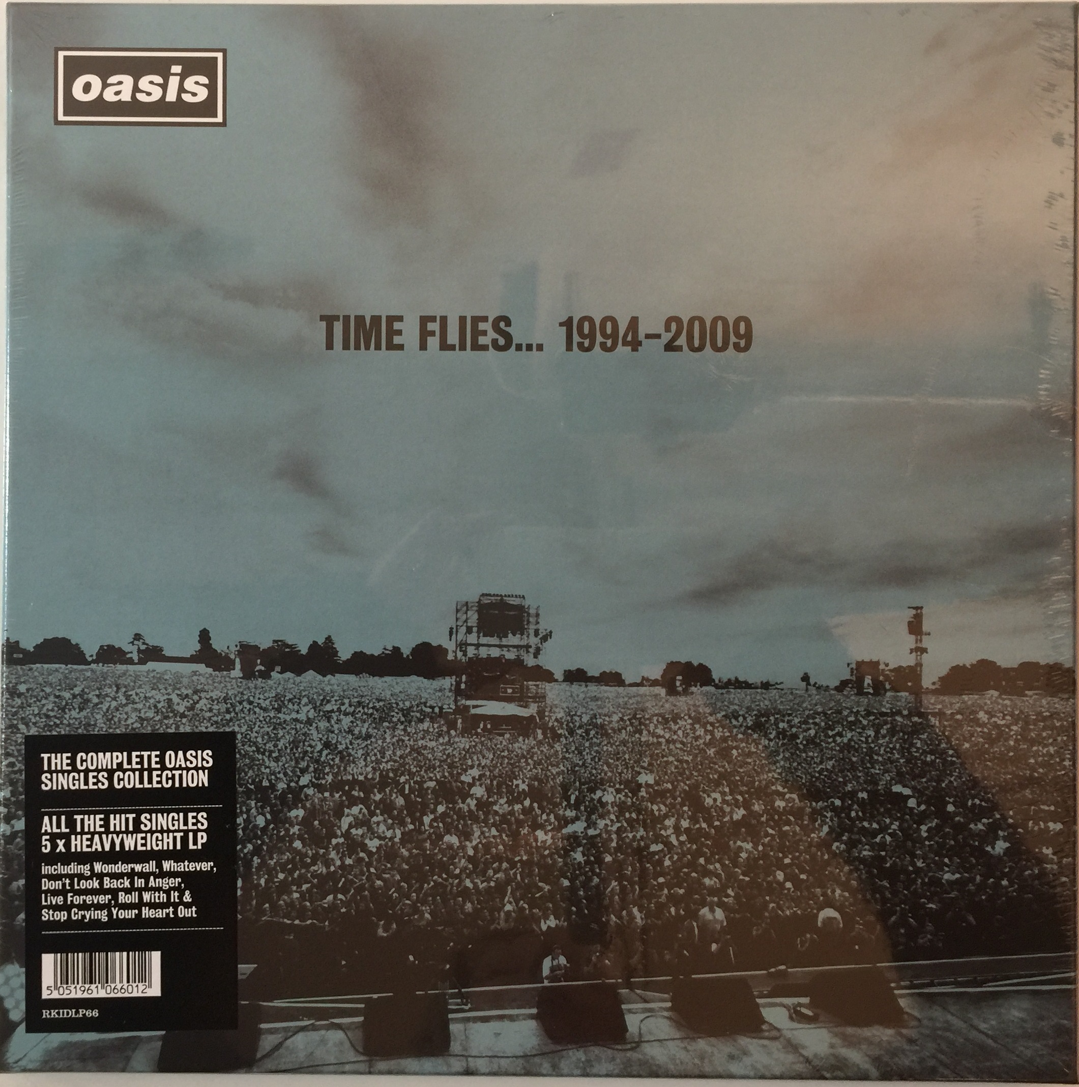 Lot 947 - OASIS - TIME FLIES... 1994-2009 - 5 x LP BOX