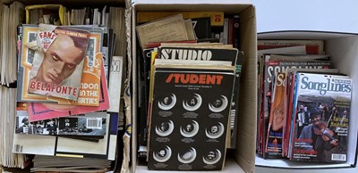 Lot 111 - MAGAZINE COLLECTION WITH VHS.
