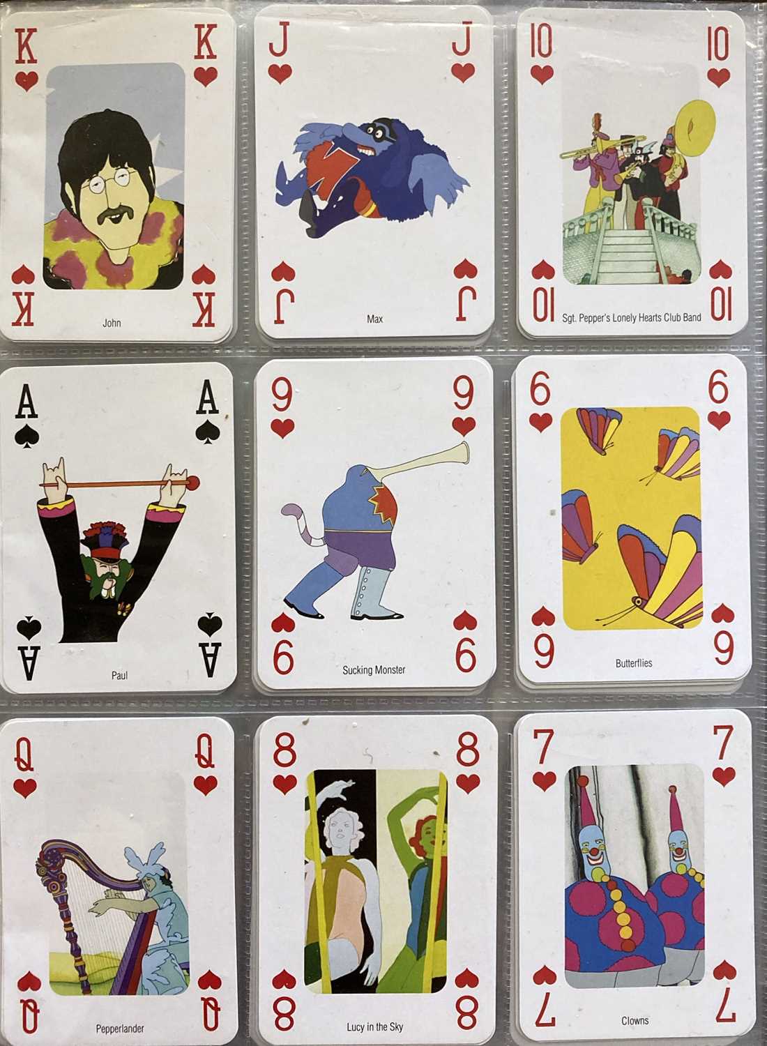 Lot 120 - THE BEATLES COLLECTABLE CARDS.