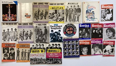 Lot 128 - BEATLES MONTHLY MAGAZINES AND ORIGINAL PROGRAMME.