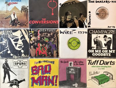 Lot 1022 - PUNK - 7" COLLECTION (1976/1982)