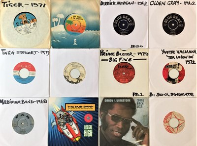 Lot 1023 - REGGAE 7"  (1960 - 1982 - LARGE COLLECTION)