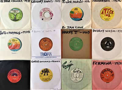 Lot 1023 - REGGAE 7"  (1960 - 1982 - LARGE COLLECTION)