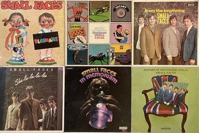 Lot 1027 - THE ZOMBIES/SMALL FACES - 7"/LP COLLECTION