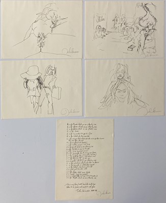 Lot 268 - JOHN LENNON - BAG ONE REPRINT SET.