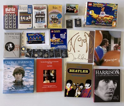 Lot 134 - BEATLES COLLECTABLES INC SUBAFILM WATCH / LEGO SUBMARINE SIGNED BY DESIGNER.