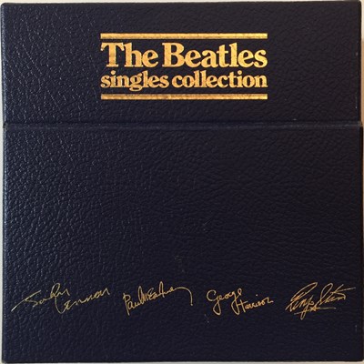 Lot 1056 - THE BEATLES - SINGLES COLLECTION (1982 'BLUE' BOX SET INCLUDING PICTURE DISC - BSC 1)