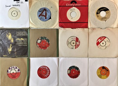 Lot 1033 - REGGAE 7" (ROOTS/ROCKSTEADY - MAINLY 70s RELEASES - WITH RARITIES)