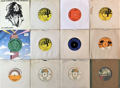 Lot 1035 - REGGAE 7" (ROOTS/ROCKSTEADY - MAINLY 70s RELEASES - WITH RARITIES)