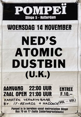 Lot 40 - NED'S ATOMIC DUSTBIN - POSTERS.