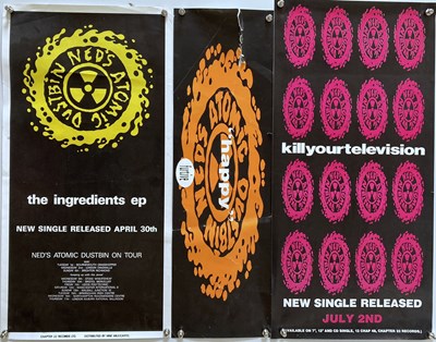 Lot 45 - NED'S ATOMIC DUSTBIN - PROMOTIONAL POSTERS.