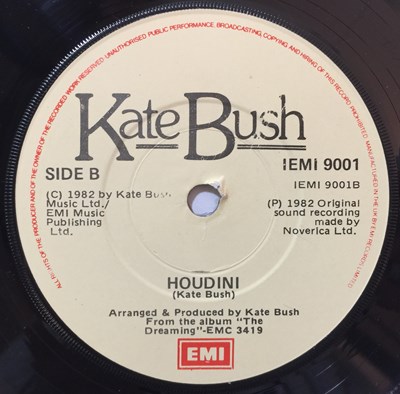 Lot 1061 - KATE BUSH - NIGHT OF THE SWALLOW 7" (COMPLETE 1ST IRISH PRESSING - IEMI 9001)