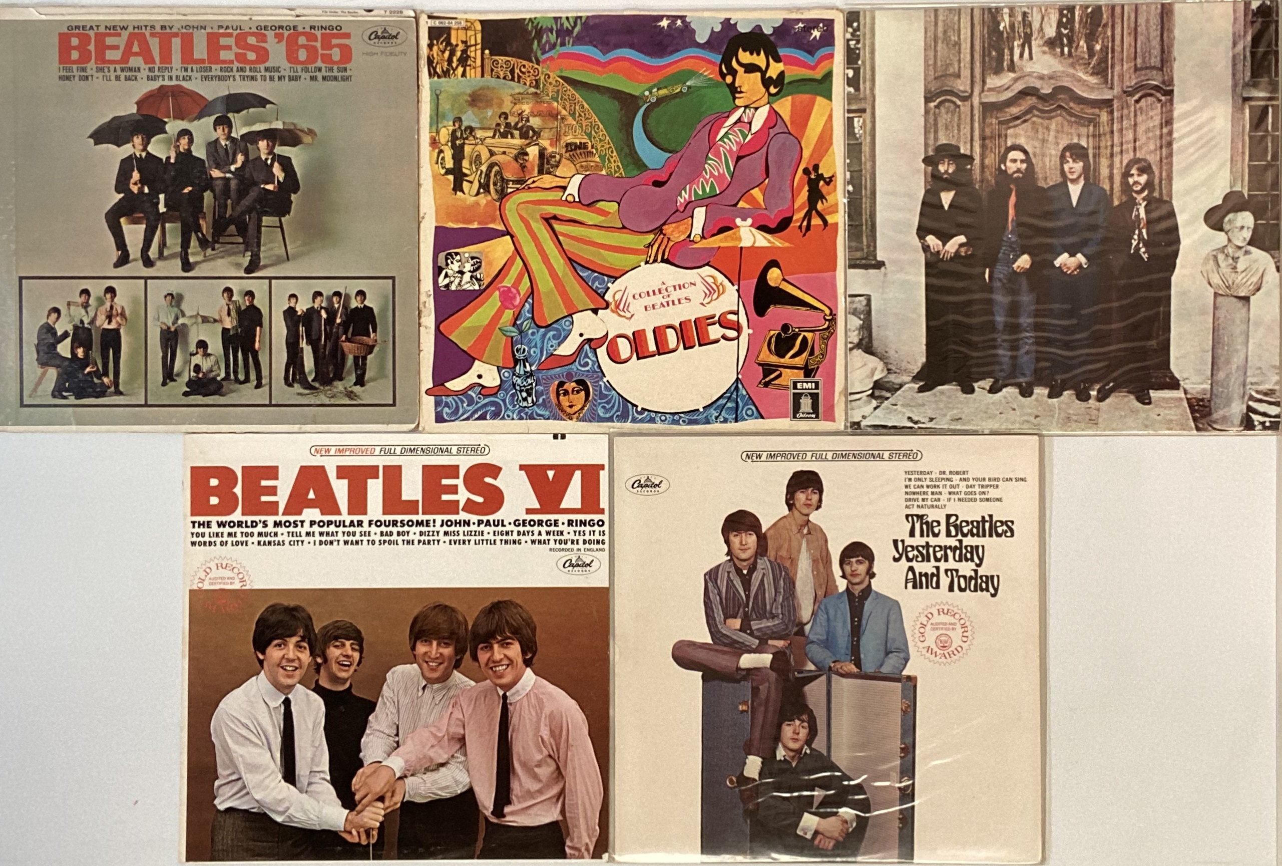 Lot 994 - THE BEATLES - USA/ OVERSEAS LPs