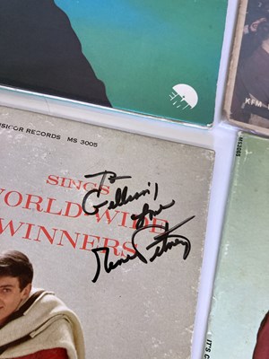 Lot 214 - GENE PITNEY - SIGNED LP COLLECTION.