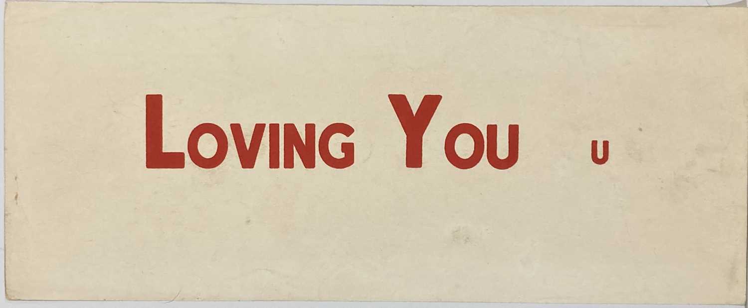 Lot 371 - Elvis Loving You Lobby Cards