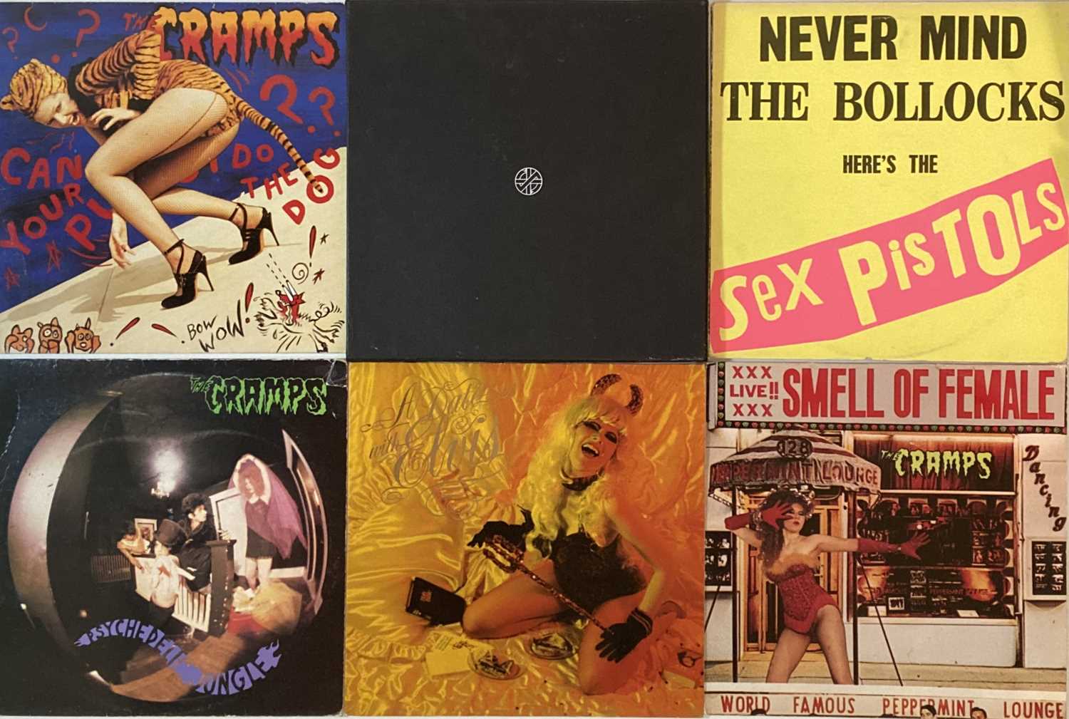 Lot 855 - PUNK/ NEW WAVE - LPs