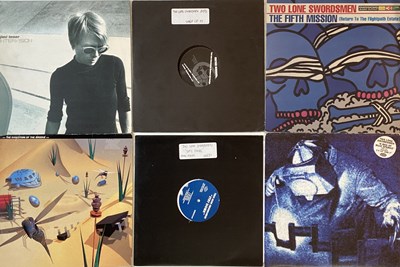 Lot 858 - TWO LONE SWORDSMAN/ ANDREW WEATHERALL/ WARP RECORDS - LPs/ 12"