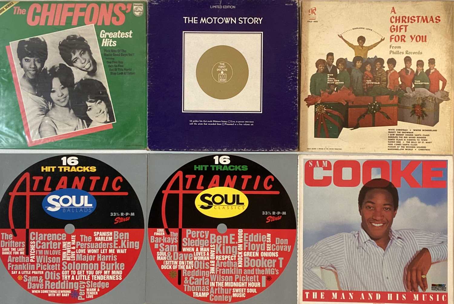 Lot 1079 - SOUL - COMPILATION LPs