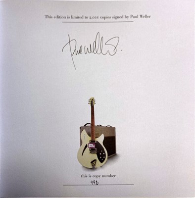 Lot 503 - PAUL WELLER - A THOUSAND THINGS - GENESIS PUBLICATIONS.