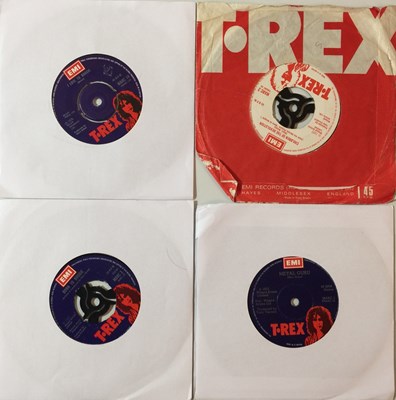 Lot 673 - T REX/ MARC BOLAN - LP/ 7" COLLECTION