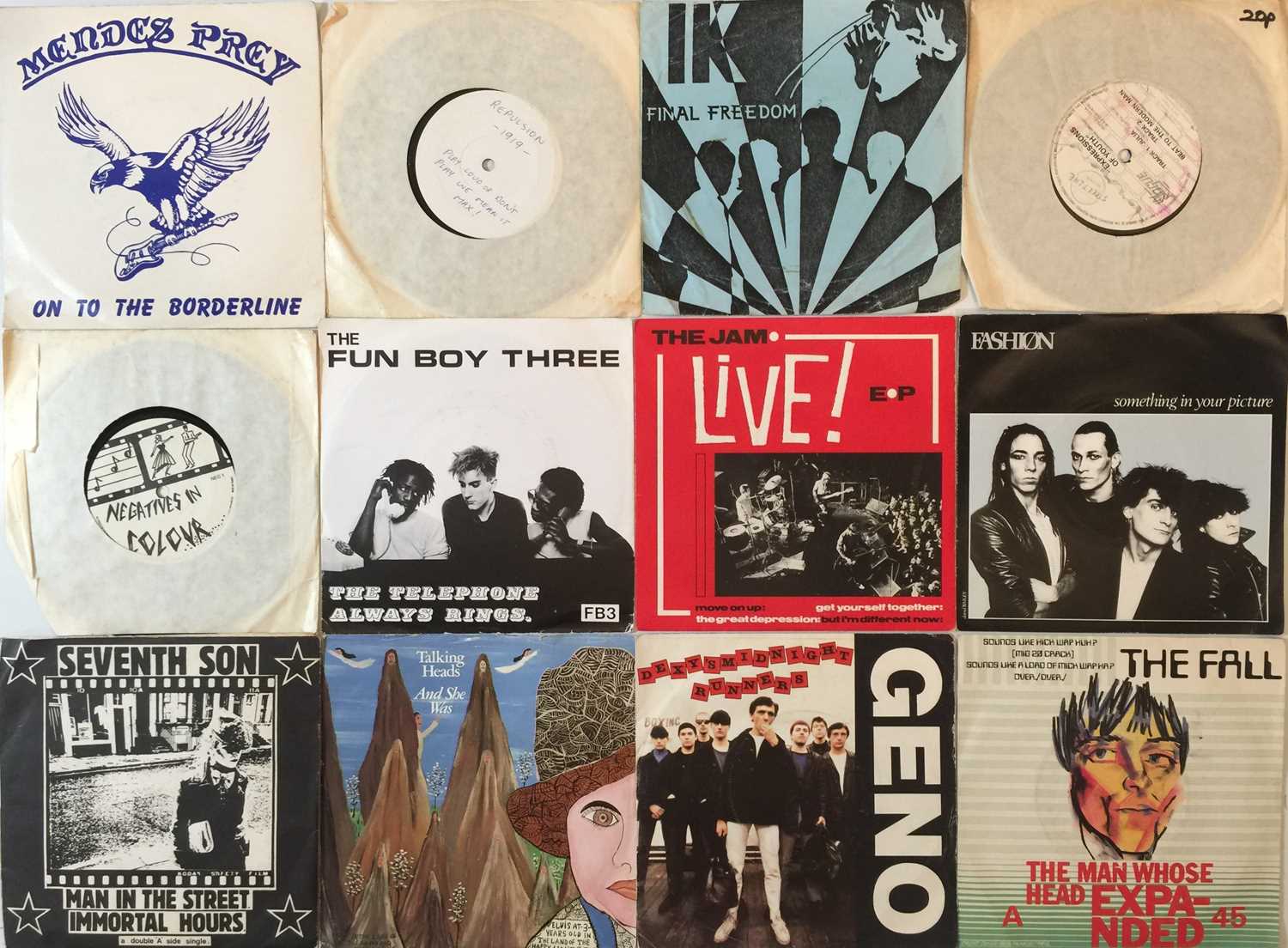 Lot 910 - PUNK/ WAVE/ ROCK/ SOUL/ POP - 7" COLLECTION