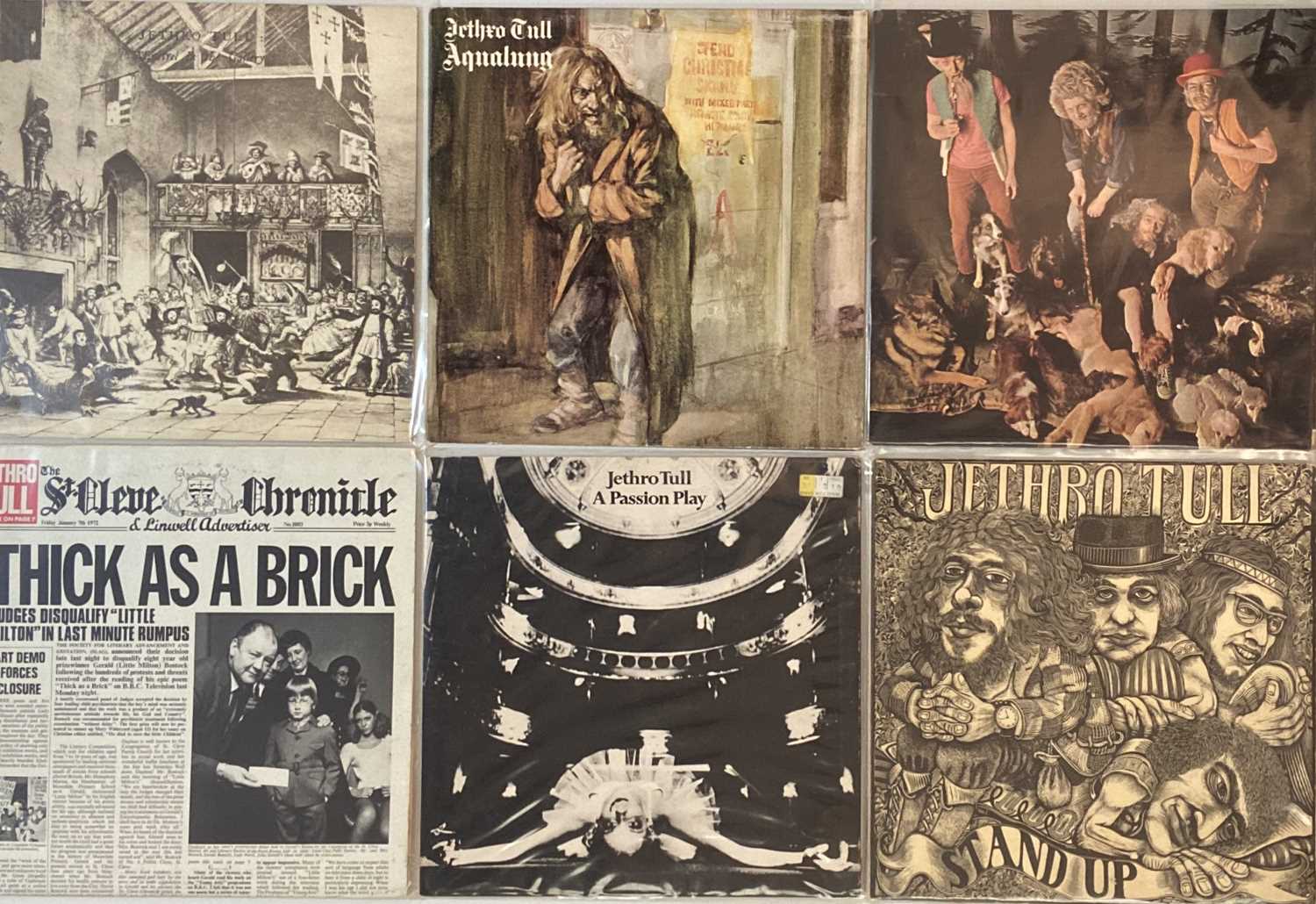 Lot 1089 - JETHRO TULL - LP COLLECTION